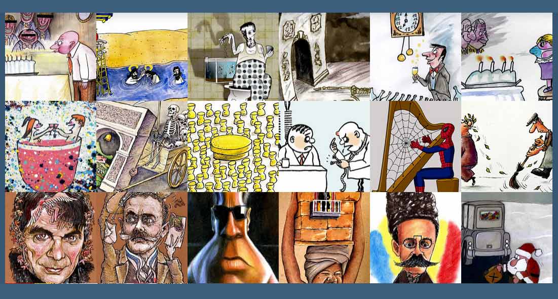 Gallery of the 15th International Cartoon Contest, Urziceni 2023