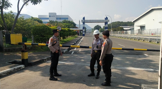 Maksimalkan Pengamanan di PT Chandra Asri Petrochemical Tbk, Ini yang Dilakukan Personel Ditpamobvit