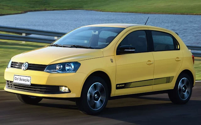 VW Gol - carro mais vendido no Brasil