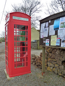Traditional Red Telephone Box now houses a defibrillator in Cornwall