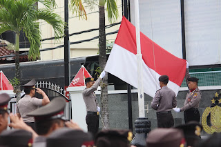 Wakapolresta Yogyakarta Pimpin Upacara Hari Kesadaran Nasional