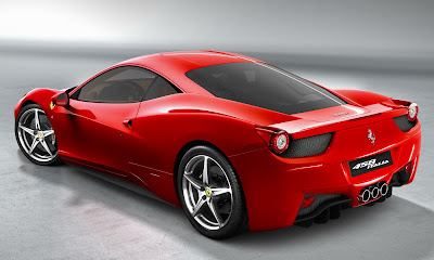 Ferrari 458 Italia, roja, fotos, oficiales