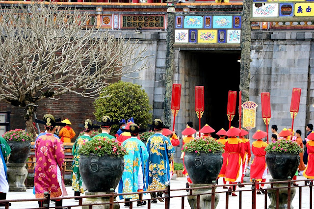 Tái hiện đại lễ thiết triều của Triều Nhà Nguyễn ở cố đô Huế 2021 7
