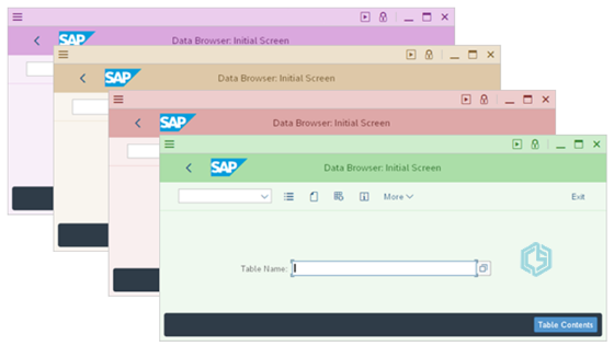 Colores en diseño Belice - Consultoria-SAP