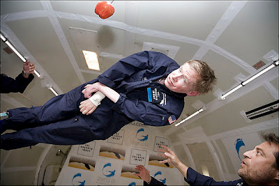 Hawking The First Disabled Experienceing Zero Gravity