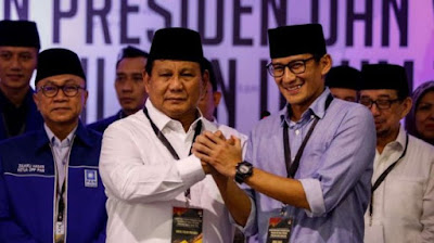 Gelombang Harapan Berpaling Ke Arah Prabowo-Sandi