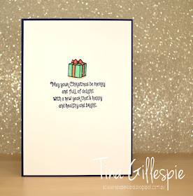 scissorspapercard, Stampin' Up!, Art With Heart, Heart Of Christmas, # Elfie, Brightly Gleaming SDSP, Stampin' Blends, Christmas