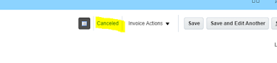 How to cancel an Invoice in oracle Payables