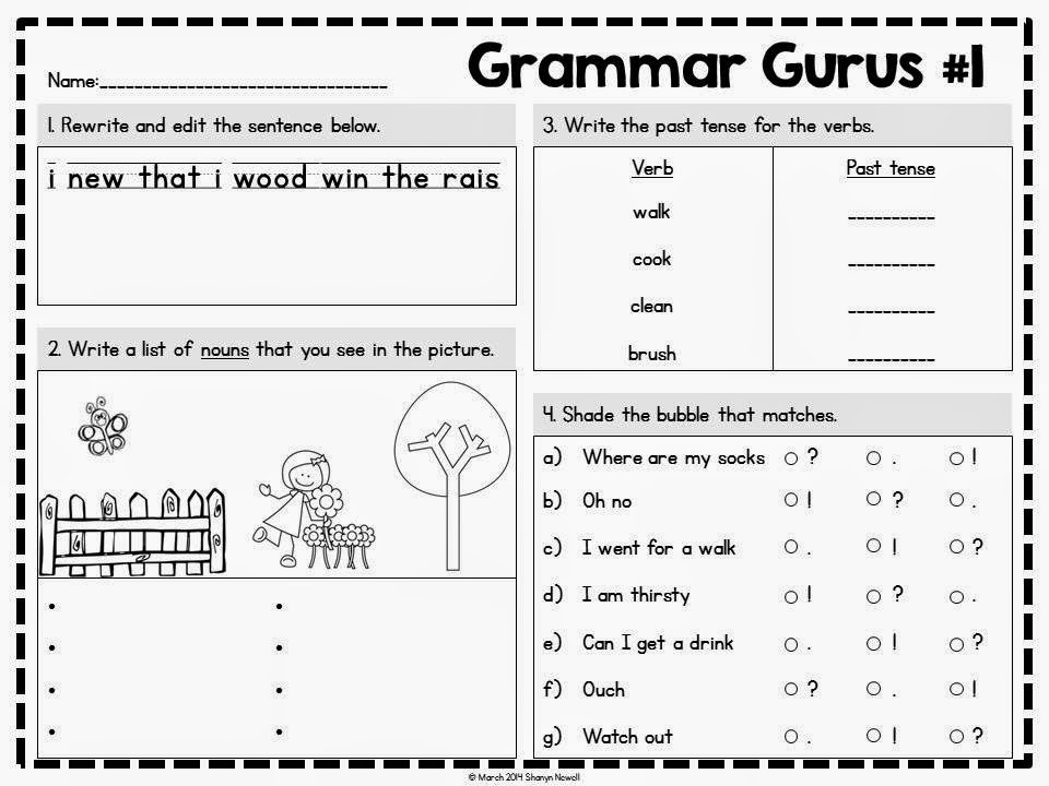 http://www.teacherspayteachers.com/Product/Grammar-Gurus-1365332