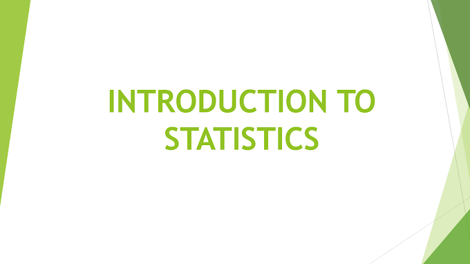 Introduction to Statistics PowerPoint Presentation