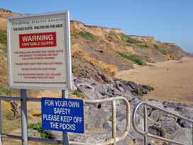 Walton-on-the-Naze cliffs