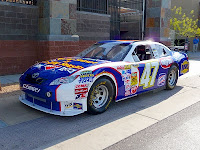 Marcos Ambrose NASCAR on display