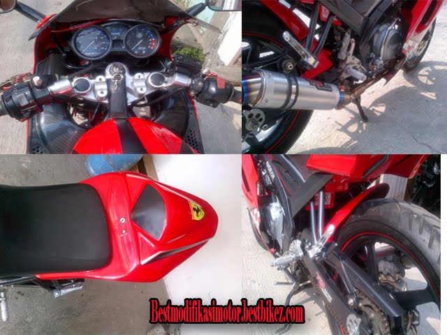 Yamaha Vixion  2010 Modifikasi  Ninja  250 Gambar 