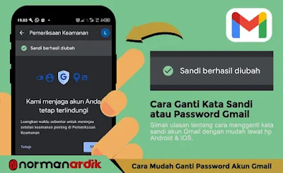 Cara Ganti Password Gmail