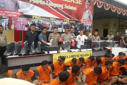 Prestasi Polres Lampung Selatan Awal Tahun 2020