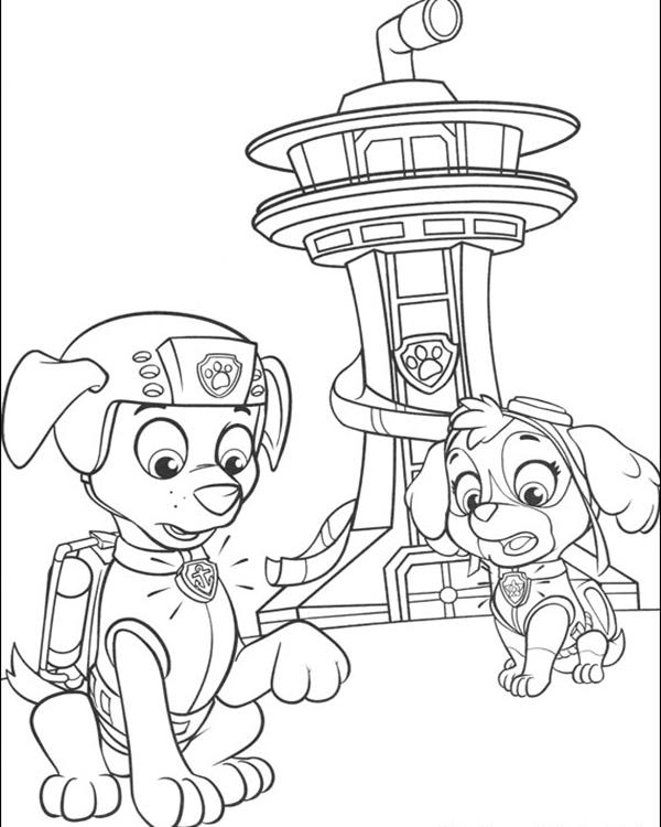 Top 10 Dogs and Friends Coloring Pages - FREE PRINT