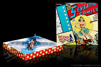 San Diego Comic-Con 2016 Mattel Exclusive DC COMICS MULTIVERSE WONDER WOMAN FIGURE + INVISIBLE JET