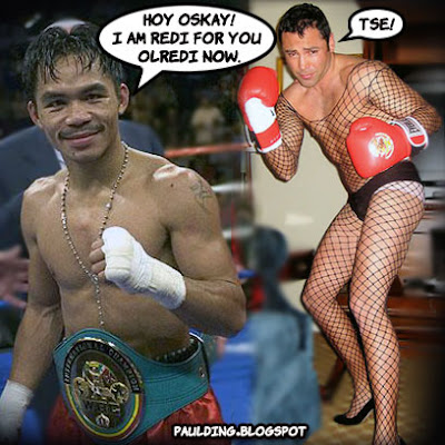 oscar de la hoya vs manny pacquiao. Manny Pacquiao vs.Oscar dela