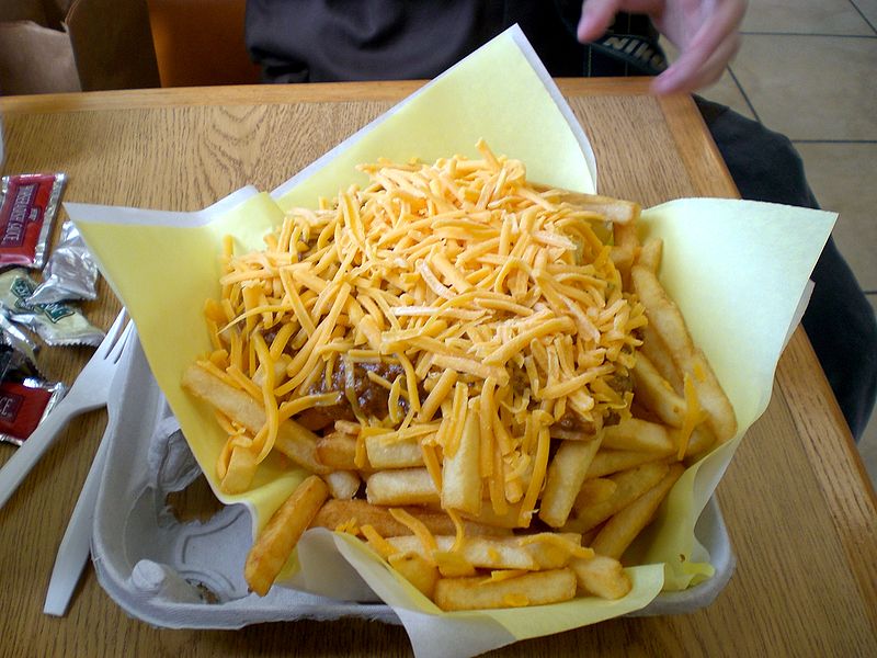 Chili Cheese Fries Del Taco. chili cheese fries by del