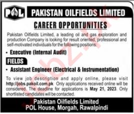 Pakistan Oilfields Limited POL Management Jobs In Rawalpindi 2023