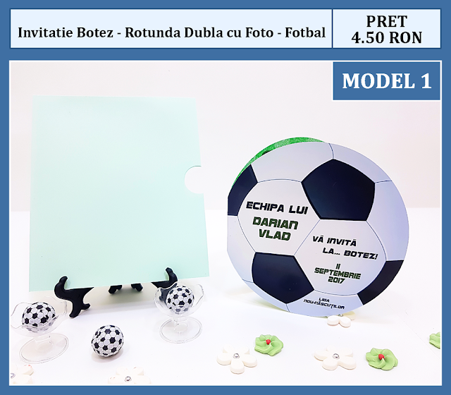 invitatii botez fotbal