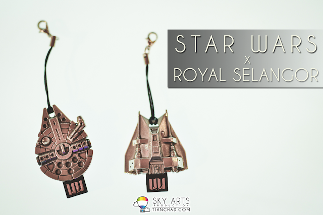 STAR WARS x ROYAL SELANGOR Pewter made USB Thumb-drives