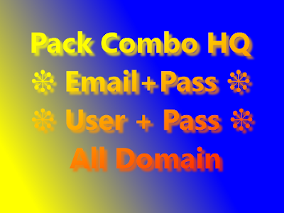 Pack Combo HQ ❉ Email+Pass | User + Pass | All Domain