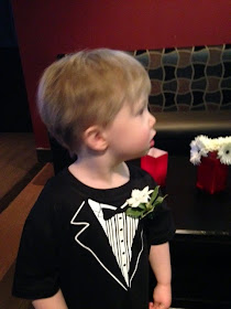 tuxedo t-shirt ring bearer