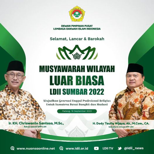 Muswil Luar Biasa LDII Sumatera Barat