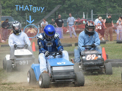 lawn chair guy lawnmower racing that guy funny humor blog