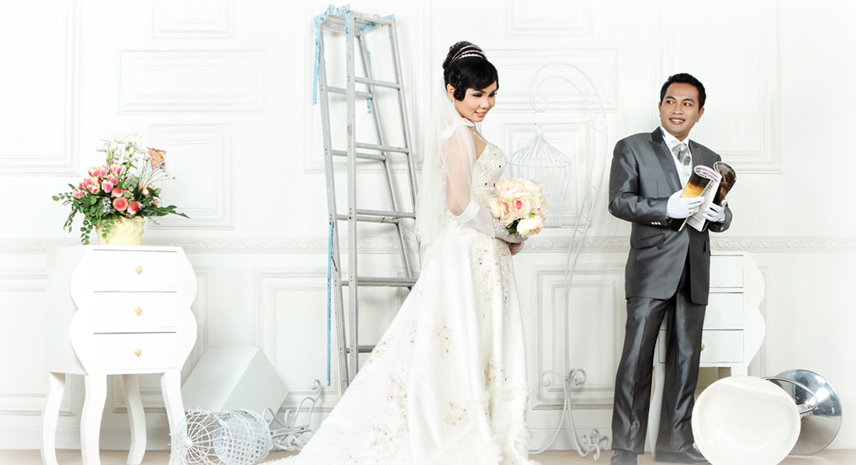 FOTO STUDIO PRE WEDDING Rp 800000 FOTO VIDEO WEDDING PERNIKAHAN