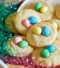 Easter egg cookies