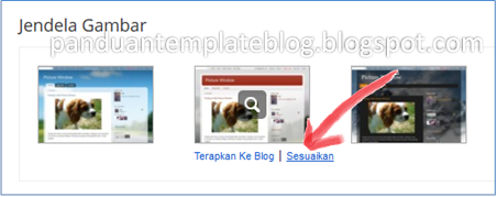 Cara Mengganti Template di Perancang Template Blog