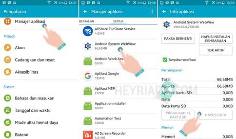  di smartphone Android dan tablet dapat dilakukan dengan langkah berikut ini 5 Cara Mengatasi Proses com.google.process.gapps Telah Berhenti