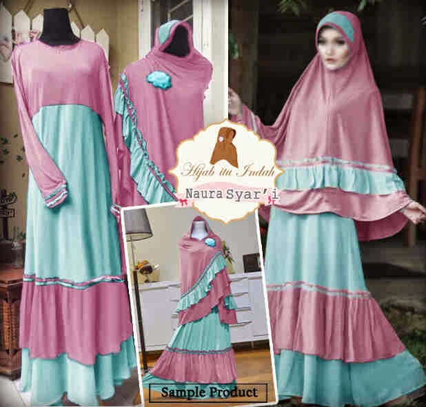 Promo Gamis Busui Polos Diskon