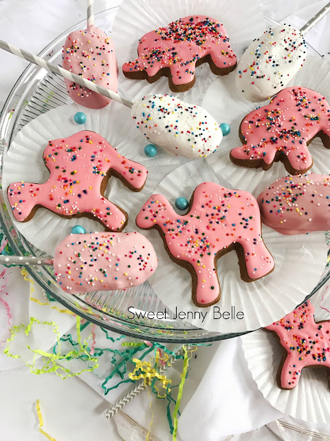 circus animal cookies tutorial