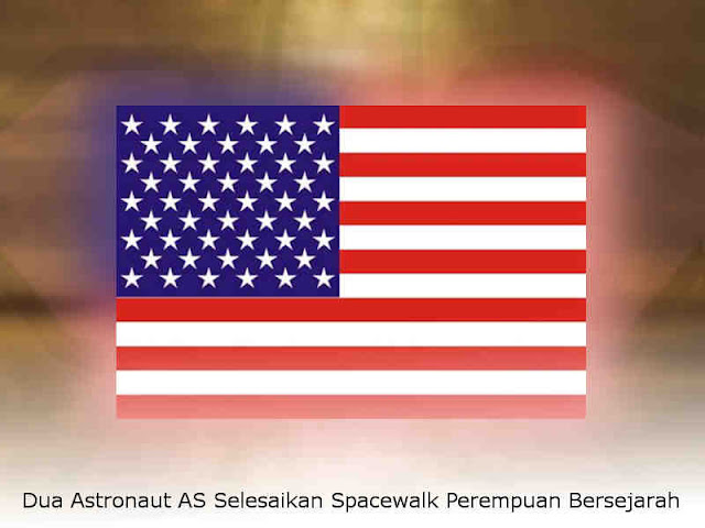 Dua Astronaut AS Selesaikan Spacewalk Perempuan Bersejarah