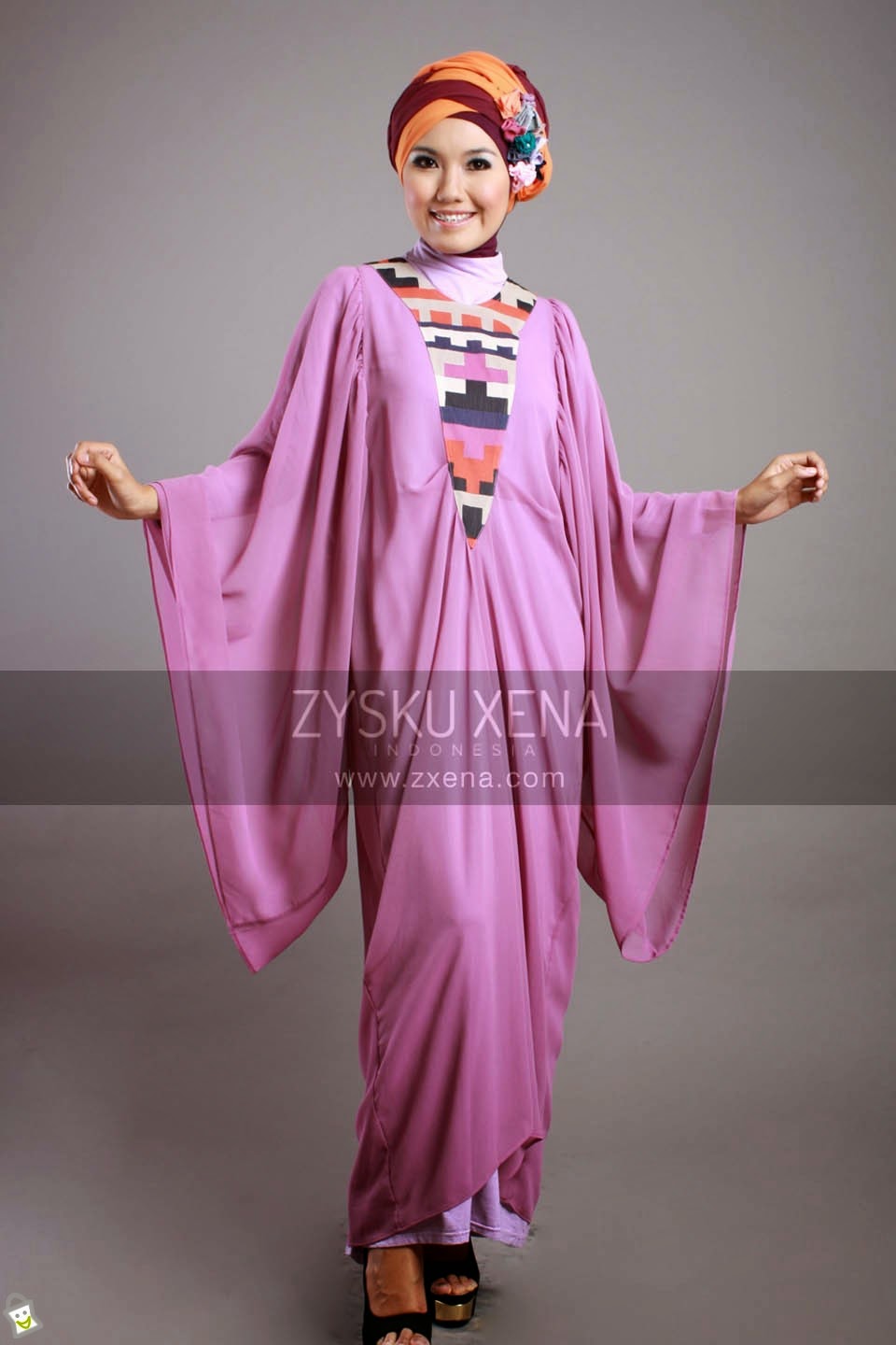 16 Model Baju Muslim Kaftan Terbaru Kumpulan Model Baju Muslim