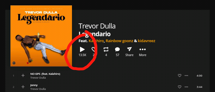 [Achievements] Abuja finest rapper ‘Trevor dulla’ hits 8k downloads and 13k streams with his New EP