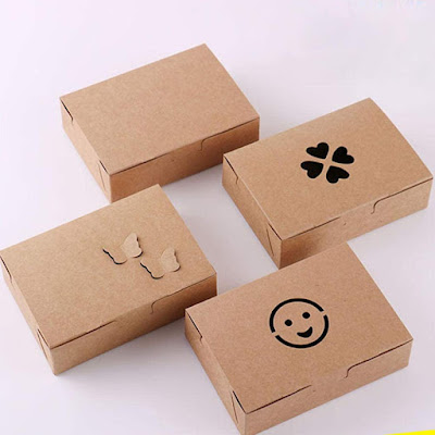 diecut kraft packaging box