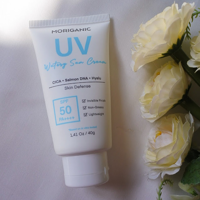 Review Moriganic UV Watery Sun Cream SPF 50 PA++++