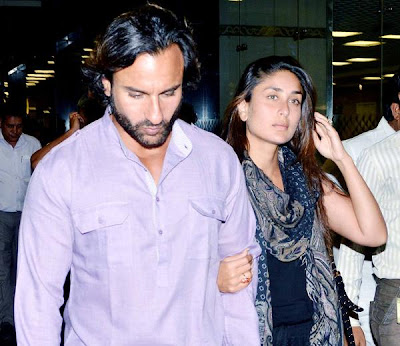 KAREENA KAPOOR KHAN with SAIF ALI KHAN