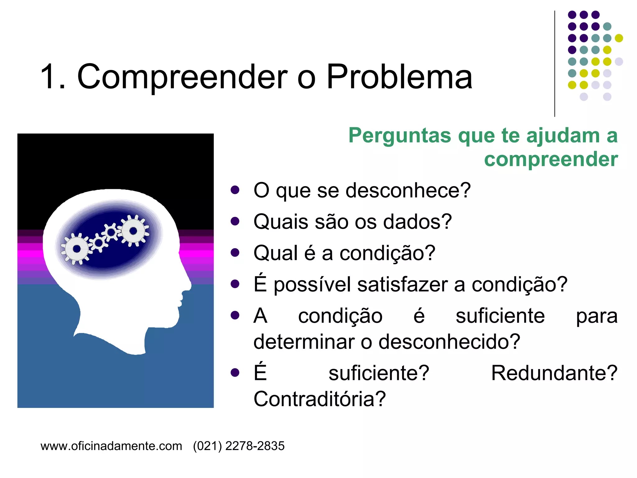 Como resolver problemas matemáticos