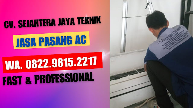Jasa Bongkar Pasang AC dan Service AC di Apartemen The H Tower