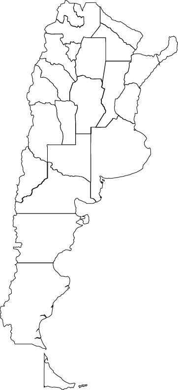 Argentina map GIF