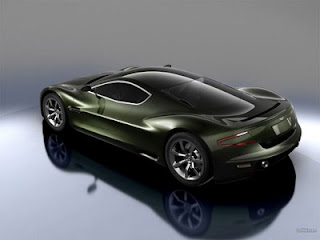 Exotic design Aston Martin AMV10 concept car