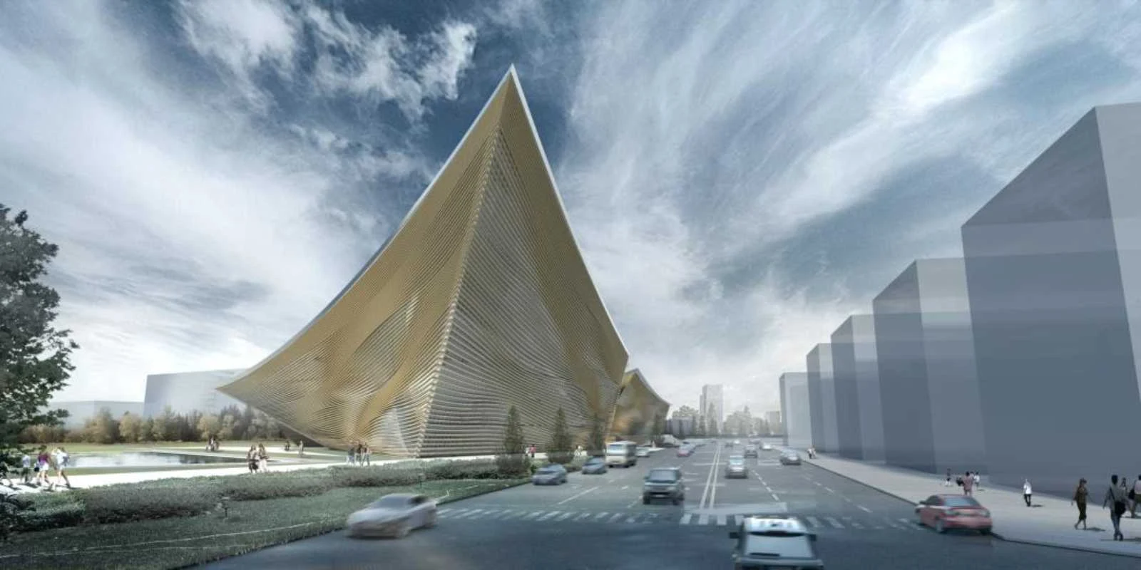 Cultural Center Design Proposal by TheeAe Ltd