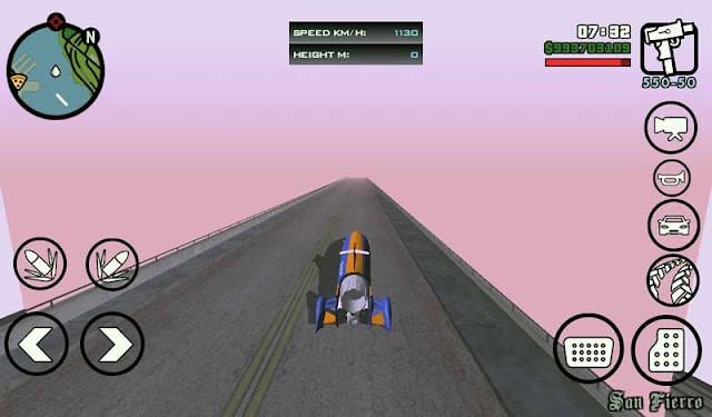 Speedometer Digital Akurasi Tinggi GTA SA Android