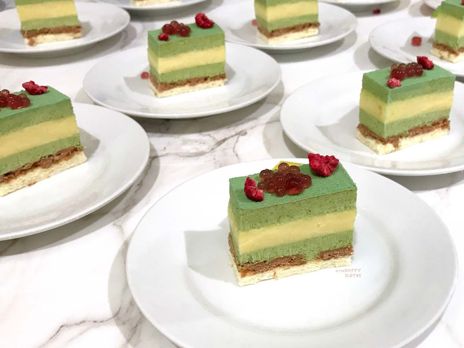 EAT! Pastry | Matcha Yuzu Cake from Temper Pastry