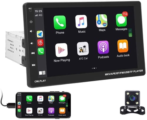 Hikity Bluetooth Car Stereo Single Din Touch Screen